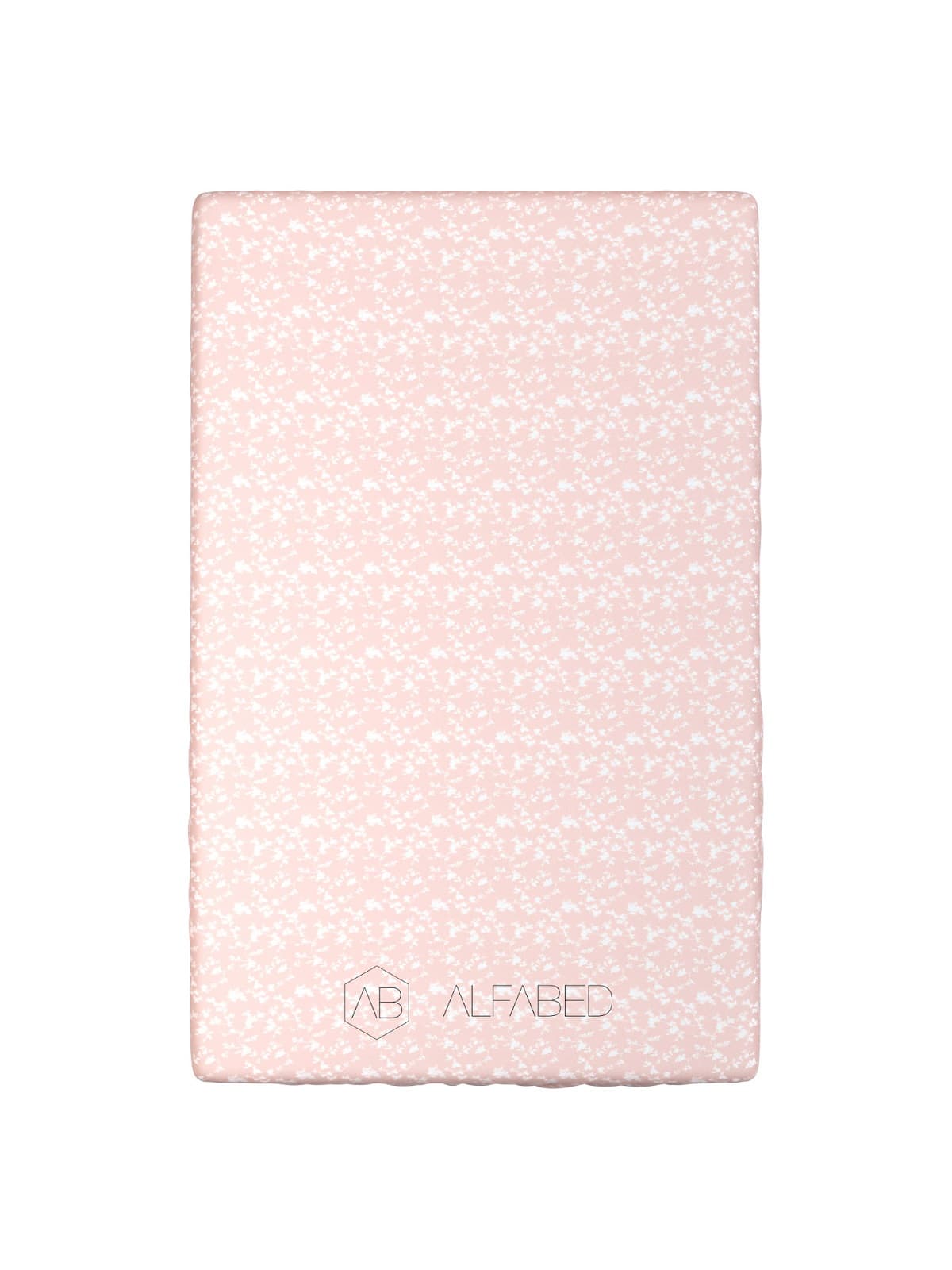 Fitted Sheet Lux Double Face Jacquard Modal Provance Peach H-40 (светлые цветы)