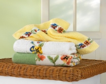 Полотенце Viola weis 105 gelb (желтый) 