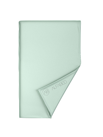 Duvet Cover Royal Cotton Sateen Aqua F1