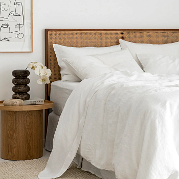 КПБ 100% Italian Organic Linen BIANCO