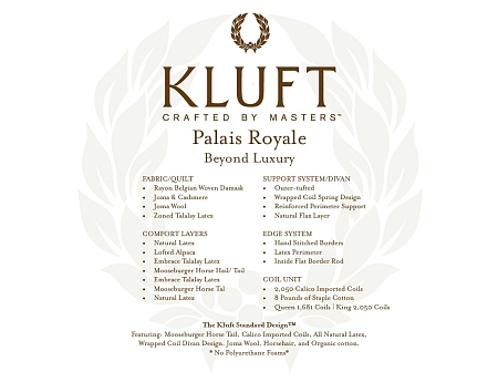 KLUFT Beyond Luxury Collection PALAIS Vie De Luxe