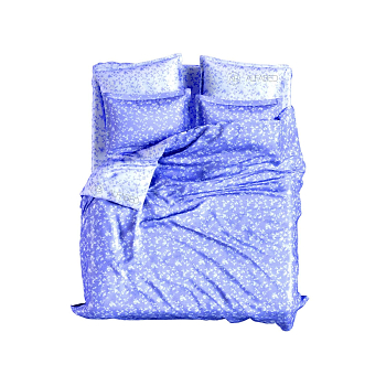 КПБ ALFABED Lux Double Face Jacquard Modal Provance Violet