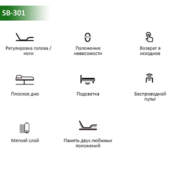 Основание Smart Bed SB-301