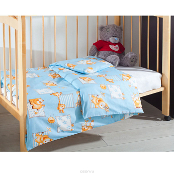 КПБ 100% Cotone KIT (with fitted sheet) bambini