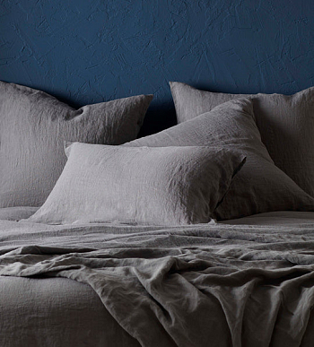 КПБ 100% Italian Organic Linen PIOMBO
