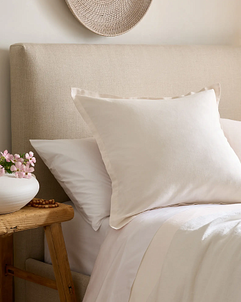 КПБ 100% Italian Organic Linen PANNA
