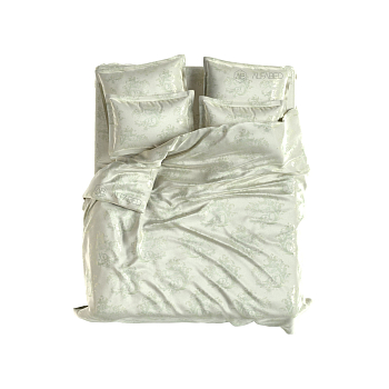 КПБ ALFABED Lux Double Face Jacquard Modal Vineyard Cream