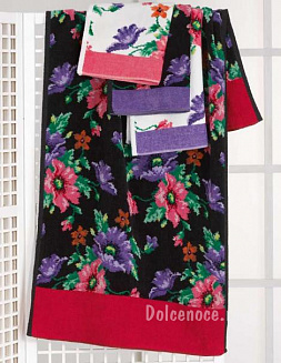 Полотенце Mohn schwarz 52 veilchen  (фиолетовый) 