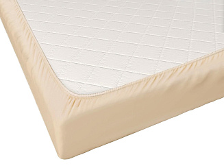 Простынь на резинке Fitted Sheet 100% Cotone