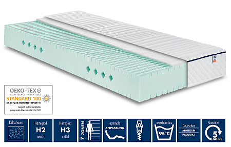Irisette Busum KS Kaltschaummatratze H3