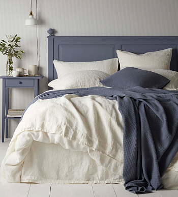 КПБ 100% Italian Organic Linen PANNA