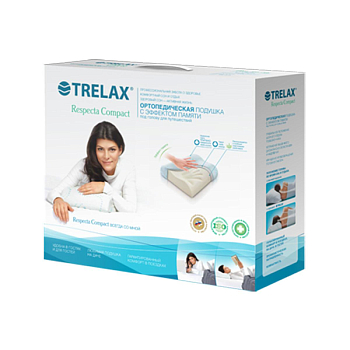 Подушка Trelax Respecta П05 (L) 38x60x12/14