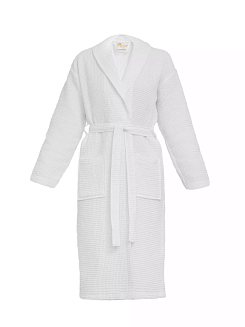 Халат Hotel White Вафельный