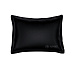 Pillow Case Royal Cotton Sateen Black 3/4