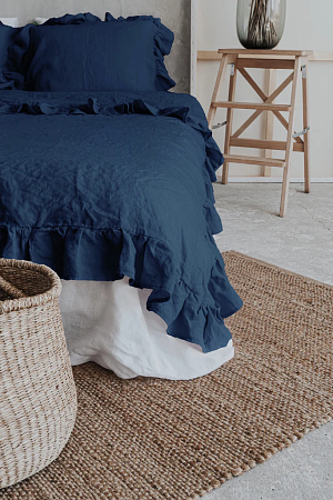 КПБ 100% Italian Organic Linen QUETZAL Toscana