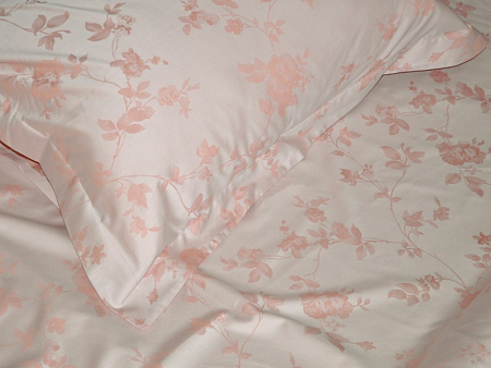КПБ ALFABED Lux Double Face Jacquard Modal Provance Peach