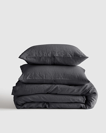 КПБ 100% Italian Organic Linen PIOMBO