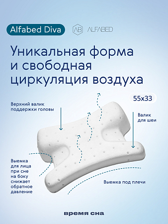 Подушка Alfabed Beauty Aria Diva 