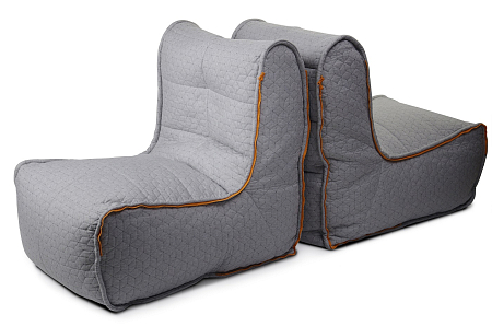 Бескаркасное кресло Twins