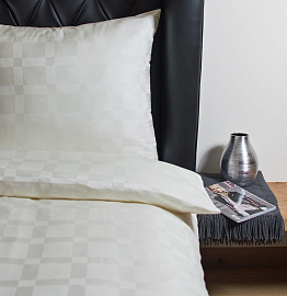 Uni-Sheet DOBBY WEAVE Square Big Ivory