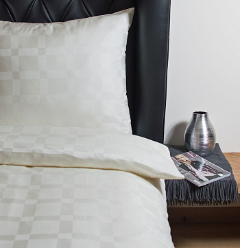 Uni-Sheet DOBBY WEAVE Square Big Ivory