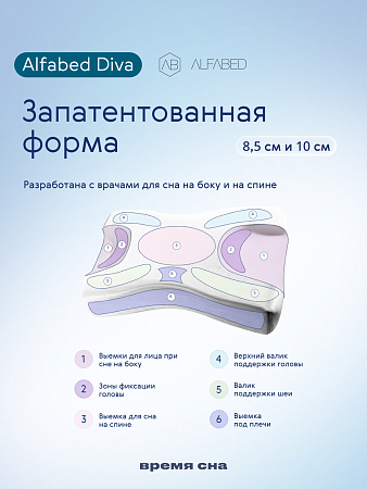 Подушка Alfabed Beauty Aria Diva 