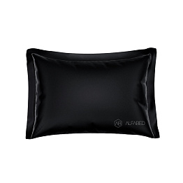 Pillow Case Royal Cotton Sateen Black 5/3