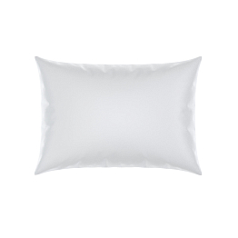 Pillow Case DeLuxe Percale Cotton White W Standart 4/0