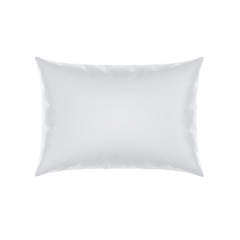 Pillow Case DeLuxe Percale Cotton White W Standart 4/0