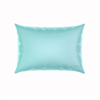 Pillow Case Royal Cotton Sateen Turquoise Standart 4/0