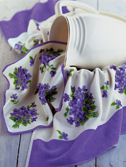 Полотенце Bukett 52 veilchen  (фиолетовый) 