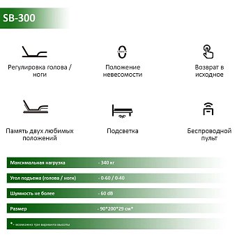 Основание Smart Bed SB-300