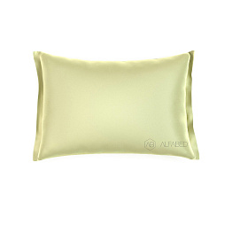 Pillow Case Royal Cotton Sateen Citron 3/2