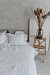 КПБ 100% Italian Organic Linen BIANCO Toscana