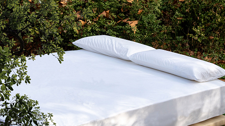 Простынь универсальная Italian Satin COL.A BIANCO (Белый)