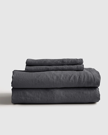 КПБ 100% Italian Organic Linen PIOMBO
