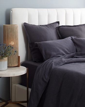 КПБ 100% Italian Organic Linen PIOMBO