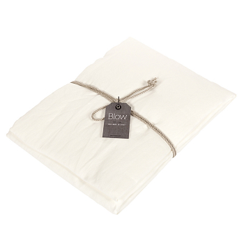 Fitted Sheet 100% Italian Organic Linen PANNA H-35