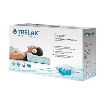 Подушка Trelax Optima П01 (M) 33x50x14