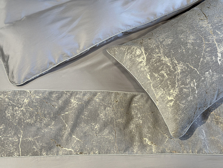 ALFABED Design Decor Exclusive Modal Cold Grey + Canyon Smoke