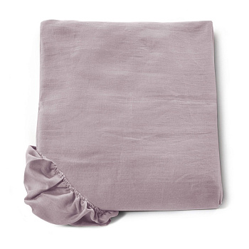 Простынь на резинке Italian Linen H30 COL.52 COL.118 QUARZO (Розовый)