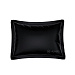 Pillow Case Royal Cotton Sateen Black 5/4