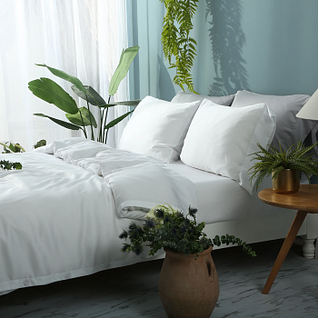 КПБ ALFABED Exclusive Modal White