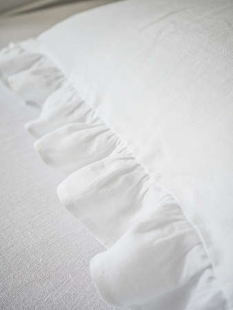 КПБ 100% Italian Organic Linen BIANCO Toscana