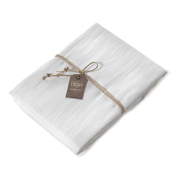 Простынь на резинке Italian Linen H45 Col A Bianco (Белый)