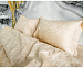 КПБ ALFABED Lux Jacquard Cotton Taupe Tree Leaves
