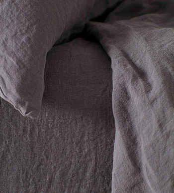 КПБ 100% Italian Organic Linen PIOMBO