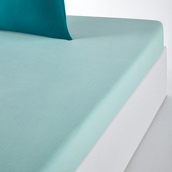 Чехол Luxury Cotton Extra Comfort Aqua на резинке