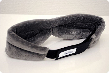 Tempur Sleep Mask Grey Velour