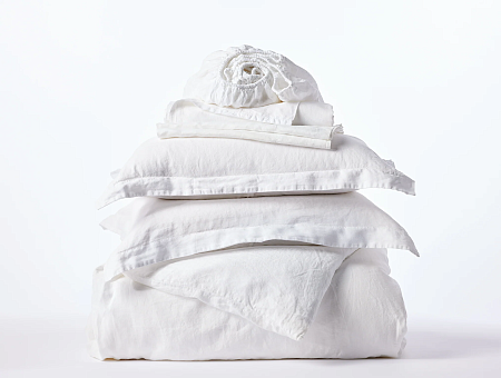 КПБ 100% Italian Organic Linen BIANCO